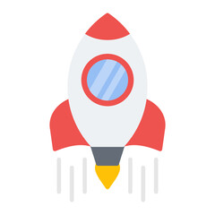 Launch icon vector image. Can be used for Agile.