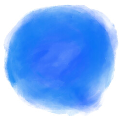 Blue cool ocean water tone watercolor bubble brush painting texture art