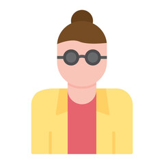 Women icon vector image. Can be used for Modelling Agency.