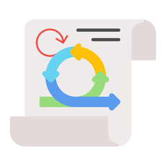 Agile Principles icon vector image. Can be used for Agile.