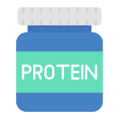 Proteins icon vector image. Can be used for Fitness at Home.