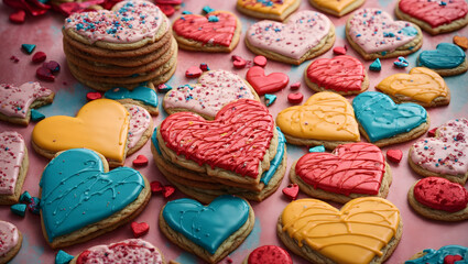 heart shaped cookies