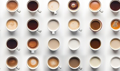 A Variety of Coffee Cups from Around the World