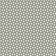 Seamless vector pattern in geometric ornamental style
