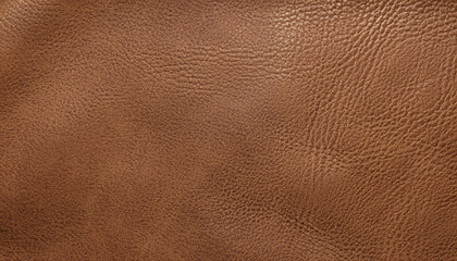 Vintage brown faux leather. Brown artificial leather background for a luxury, elegant, and classic concept.