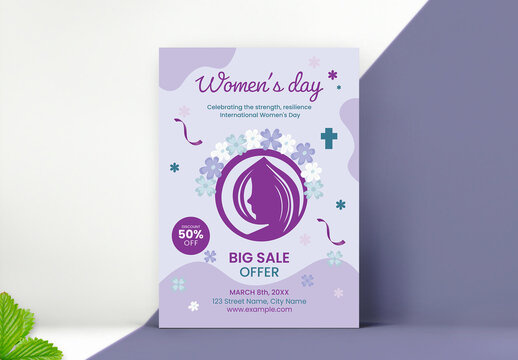 International Women&rsquo;s Day Sale Flyer