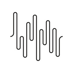 frequency icon vector