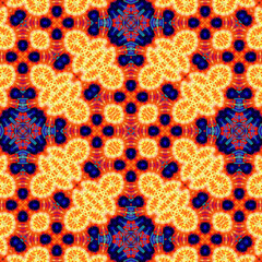 Bright multi-colored background with abstract pattern