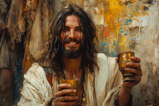 Jesus' Last Supper Generative AI