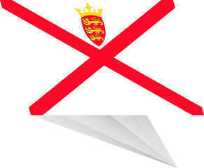 Jersey pin flag