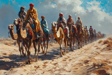 Camel Caravan: A Monthly Meeting of Nomads Generative AI