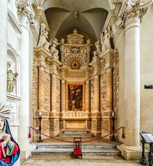 Lecce, Italy - considered the capital of Baroque, Lecce is one of the most visited cities in Southern Italy. Here in particular one of its amazing Baroque Cathedrals