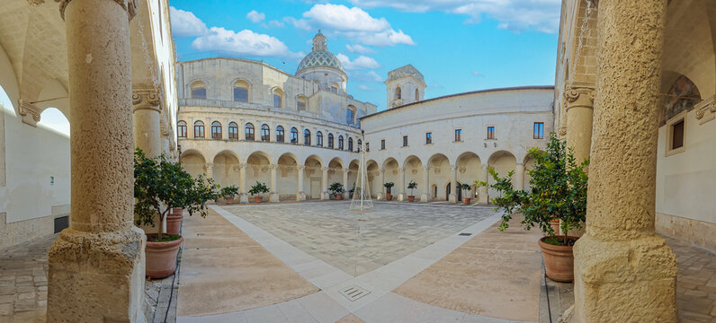 Lecce, Italy - considered the capital of Baroque, Lecce is one of the most visited cities in Southern Italy. Here in particular a glimpse of the Old Town
