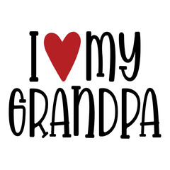 I Love My Grandpa