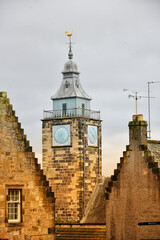 Church tower in Stirling, Scotland