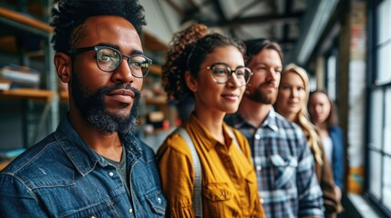 Happy business team celebrating success and having fun all together