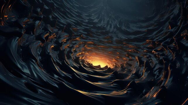 Tornado mandelbulb cloud wide angle lens cinematic lighting
