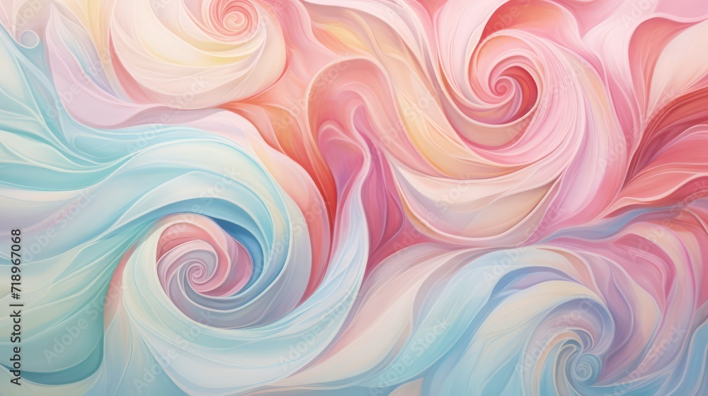 Poster abstract background with waves