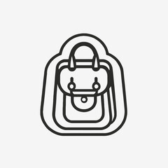 Bag Logo Design Eps Format Very Cool