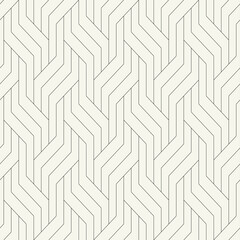 Vector seamless pattern. Modern stylish texture. Repeating geometric background. Striped monochrome thin grid. Linear graphic design. Can be used as swatch for illustrator.