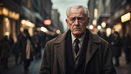 Obraz premium Old man HD portrait