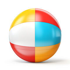 ball isolated on white