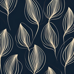 black and white seamless pattern