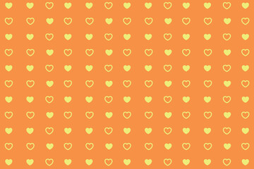 Heart pattern, Valentine's Day seamless pattern, Valentine's Day background.