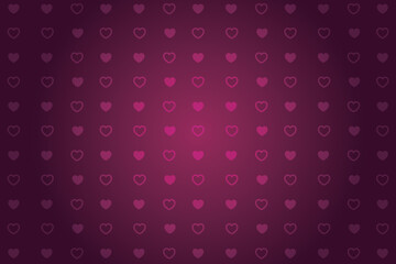 Heart pattern, Valentine's Day seamless pattern, Valentine's Day background.