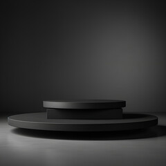 stage with spotlight