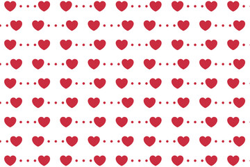 Heart pattern, Valentine's Day seamless pattern, Valentine's Day background.