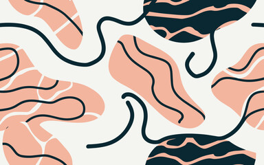 Abstract background poster. Good for fashion fabrics, postcards, email header, wallpaper, banner, events, covers, advertising, and more. Valentine's day, women's day, mother's day background.