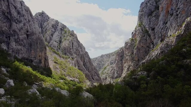 Paklenica is a beautiful national park in Croatia