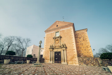 Hemitage of Cristo del Valle. Tembleque. Toledo. Spain. Europe.