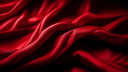 Obraz premium red silk background