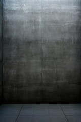 Dark concrete wall background in vintage style for  wallpaper. Texture of the concrete floor is aged in a retro concept. Wide concrete background wall texture.
