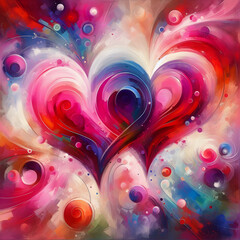 abstract background with circles