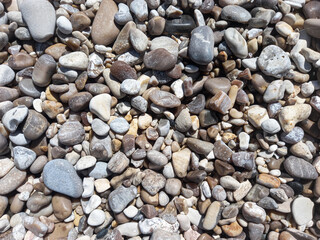 stones on the beach