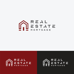 Real Estate Apartment Building Logo Business Chart Logo design Urban City