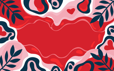 Abstract background poster. Good for fashion fabrics, postcards, email header, wallpaper, banner, events, covers, advertising, and more. Valentine's day, women's day, mother's day background.