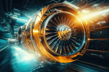 Gas turbine engine is a power plant of an aircraft industry. Аan compressor combustion and turbine section part built in one machine