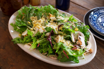 手作りシーザーサラダ