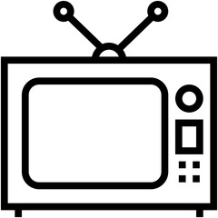 TV Vector Icon