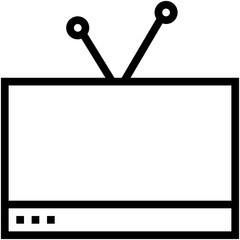 TV Vector Icon
