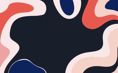 Abstract background poster. Good for fashion fabrics, postcards, email header, wallpaper, banner, events, covers, advertising, and more. Valentine's day, women's day, mother's day background.