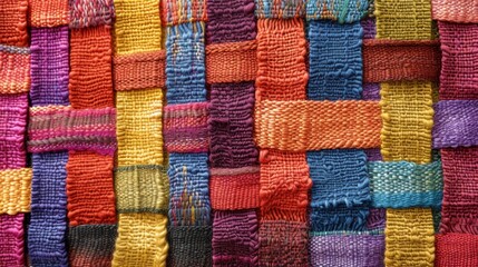 Textile Symphony: Material Backgrounds in a Harmonious Weave