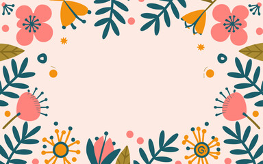 Spring abstract background poster. Good for fashion fabrics, postcards, email header, wallpaper, banner, events, covers, advertising, and more. Valentine's day, women's day, mother's day background.