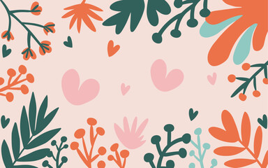 Abstract background poster. Good for fashion fabrics, postcards, email header, wallpaper, banner, events, covers, advertising, and more. Valentine's day, women's day, mother's day background.