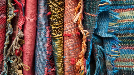 Woven Wonders: Exploring Textile Material Backgrounds in Rich Textures