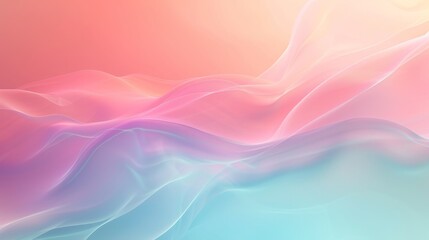 Obraz premium Serene Gradient Oasis: Smooth Backgrounds Unveiled